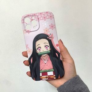 Nezuko from Demon Slayer Anime IPhone Cell phone case in multiple sizes!